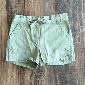 Janie and Jack olive Green Kids Shorts